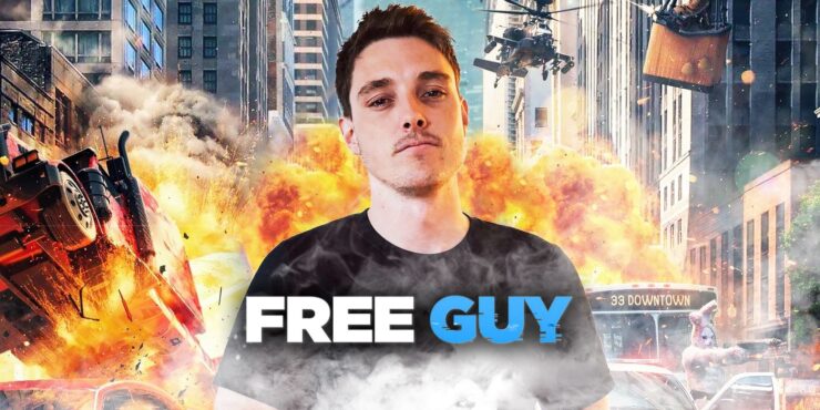 Lazarbeam in Free Guy