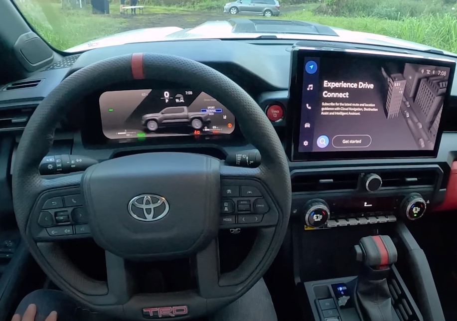 Inside the Cabin of the 2024 Toyota Tacoma Hybrid