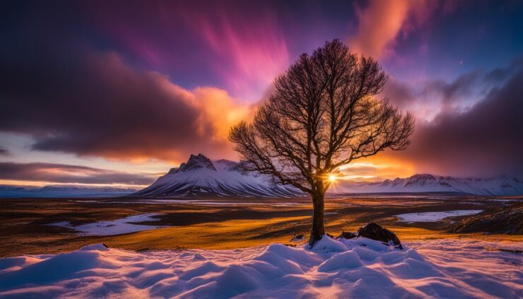 Midnight Sun in Iceland
