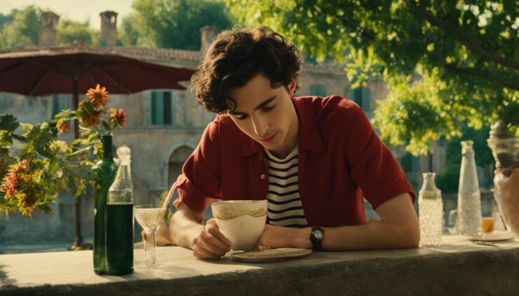 Timothée Chalamet dans Call Me by Your Name