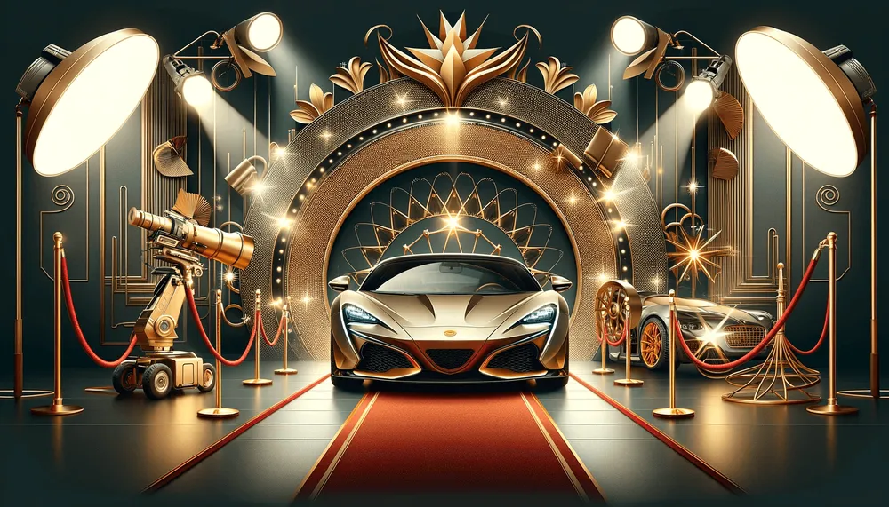 celebrities luxury car